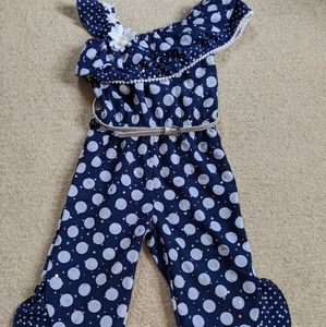 4T Girls Jumpsuit